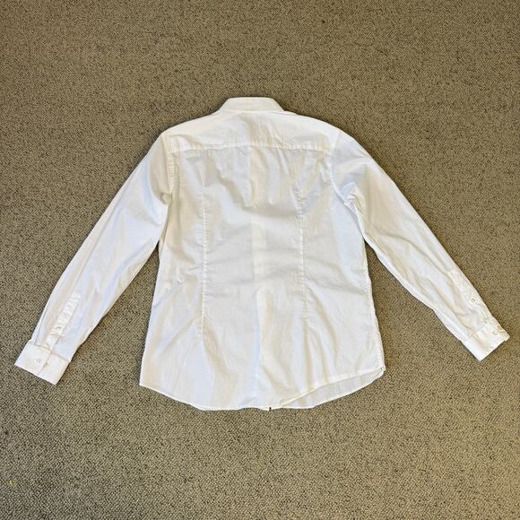 Apt 9 Extra Slim Fit Stretch Button Up Shirt US Men's 17.5 / 36 / 37 - Picture 3 of 6